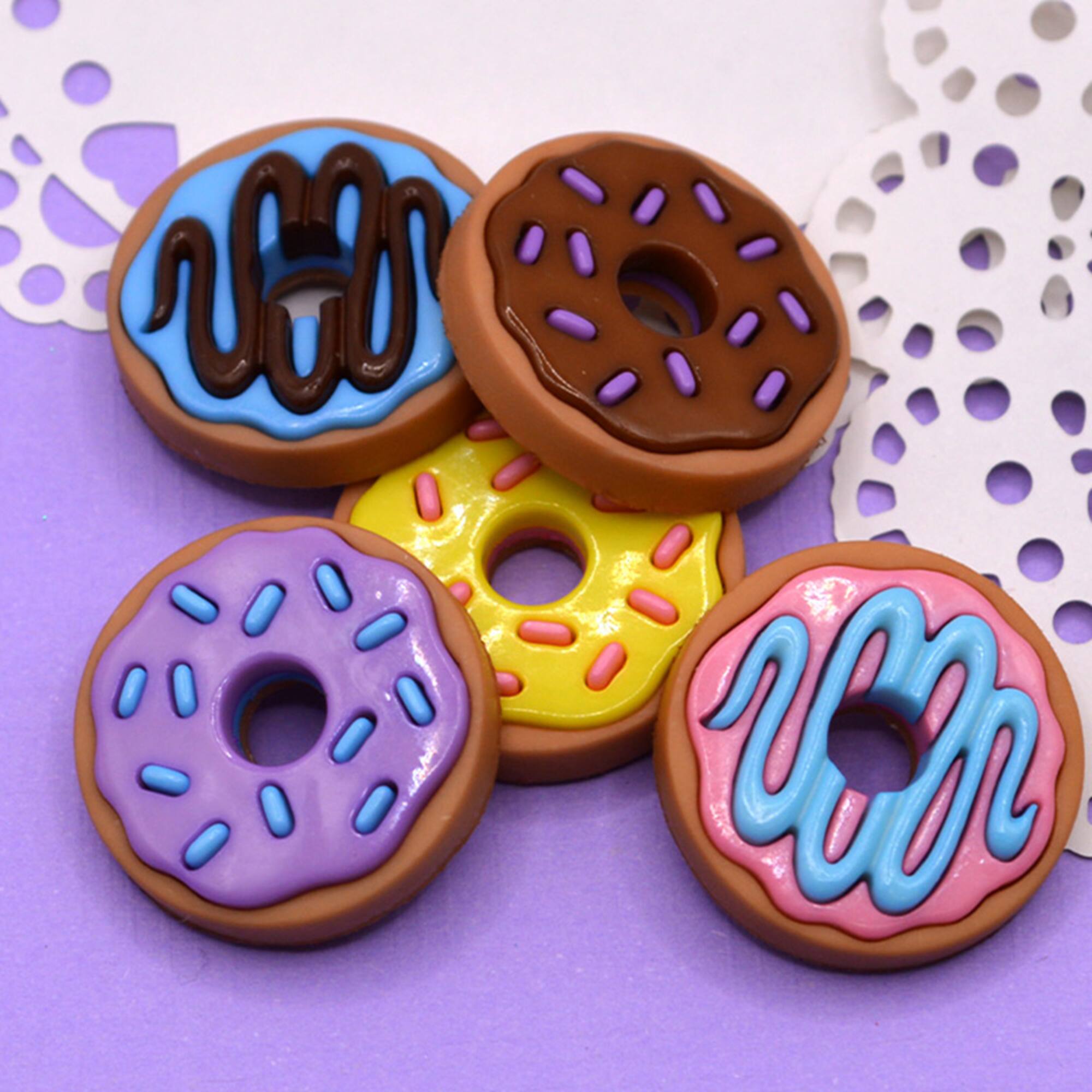 Dress It Up Donut Party Food Buttons